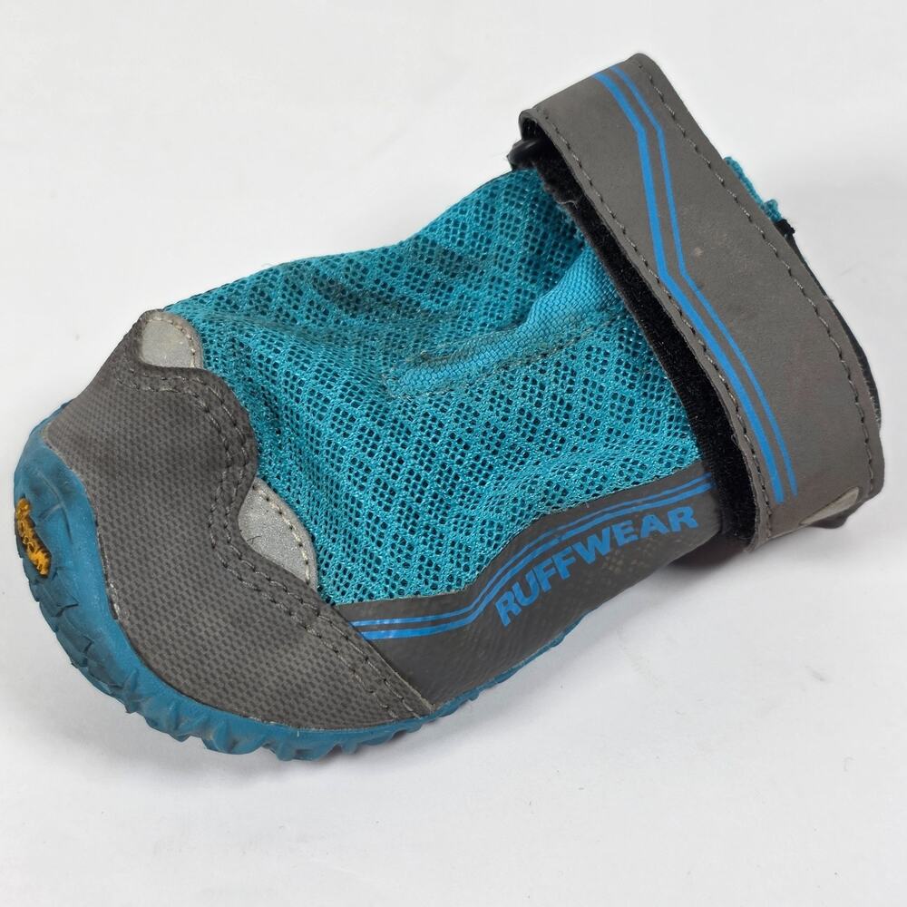 Ruffwear Grip Trex Dog Boot 2.75in Vibram Sole Trail Hiking Paw Shoe SINGLE Blue